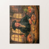 Zwarte Bart Piraat Taverne Portret Legpuzzel (Verticaal)