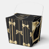 Zwarte basis geschenkdoos bedankdoosjes (Voorkant)