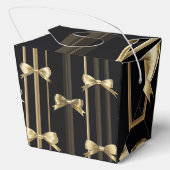 Zwarte basis geschenkdoos bedankdoosjes (Achterkant)