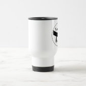 Zwarte basisgordel voor Martiale Kunsten Reisbeker (Center)