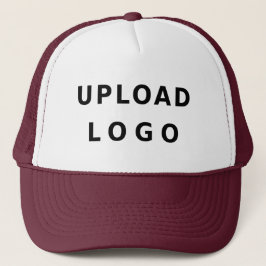 Zwarte bedrijfslogo modern promotie - Zwart Trucker Pet