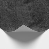 Zwarte Beer Cadeaupapier (Hoek)