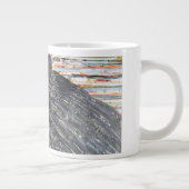 Zwarte Beer Collage Coffee-Mok door C.E White Grote Koffiekop (Rechts)