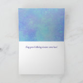 Zwarte Beer en sterretdag Kaart (Binnen)