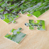 Zwarte beer in bos legpuzzel (Zijkant)