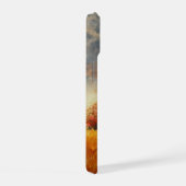 Zwarte beer in herfstbos iPhone 15 case (Rechterkant)