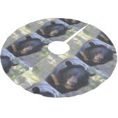 Zwarte Beer Kerstboom Rok (Gekanteld)