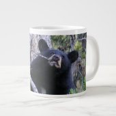 zwarte beer kubus grote koffiekop (Voorkant rechts)