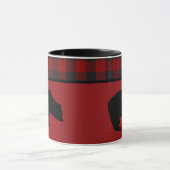 Zwarte beer mok (Midden)