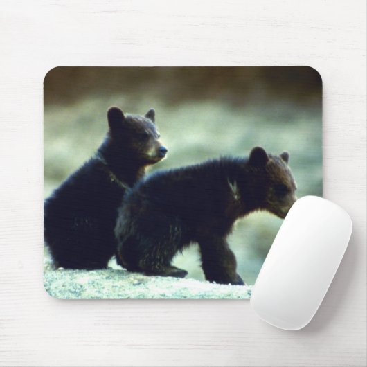 Zwarte Beer Muismat (Met muis)