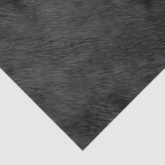 Zwarte Beer Tissuepapier (Detail)