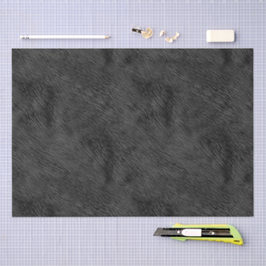 Zwarte Beer Tissuepapier (Craft)