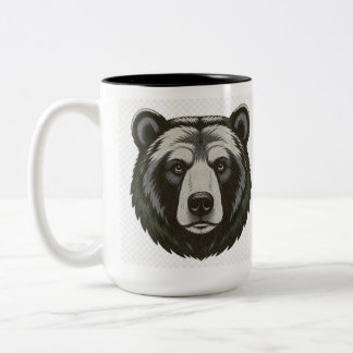 Zwarte Beer Wildlife Mok