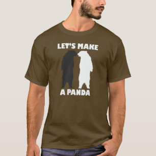 ZWARTE BEER WITTE BEER, LATEN WE EEN PANDA MAKEN T-SHIRT
