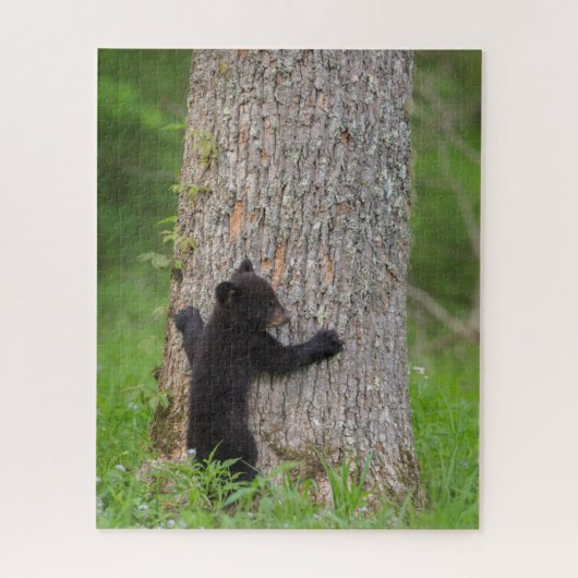 Zwarte beerwelp | Great Smoky Mountains Legpuzzel (Verticaal)