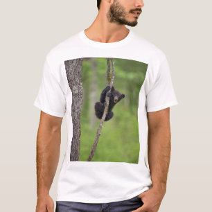 Zwarte beerwelp speelt, Tennessee T-shirt