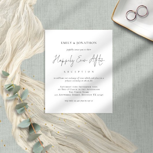 Zwarte begrotingstekst, gelukkig altijd na het huw