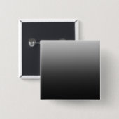 Zwarte Behang Vierkante Button 5,1 Cm (Voorkant /achterkant)