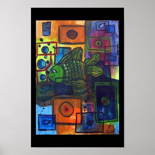 zwarte bellen poster (Voorkant)