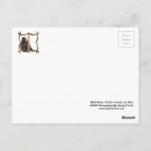 Zwarte Beren, Briefkaart met cadeaus (Achterkant)