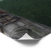 Zwarte Beren, Ravens en Totems Wildlife Art Perfect Poster (Hoek)