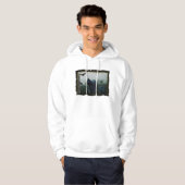 Zwarte Beren, Ravens & Totem Pole Wildlife Hoodie (Voorkant volledig)