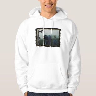 Zwarte Beren, Ravens & Totem Pole Wildlife Hoodie