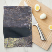 zwarte beren theedoek (Quarter Fold)