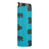 Zwarte Beren Thermosbeker (Geroteerd rechts)