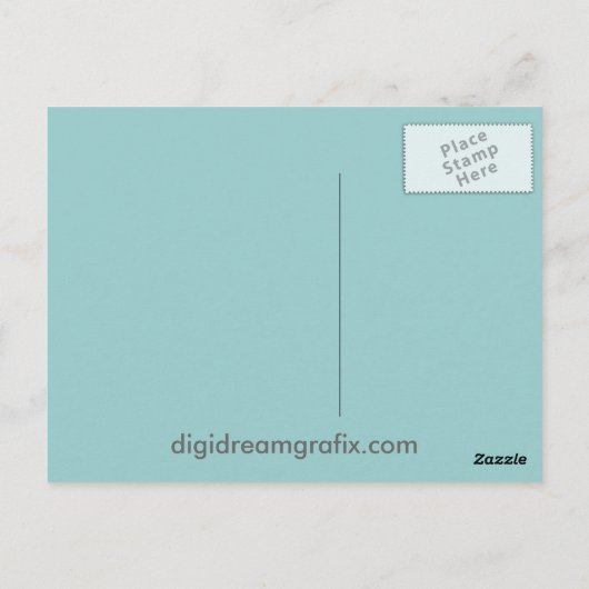 zwarte berg nc briefkaart (Achterkant)