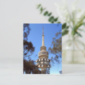 Zwarte bergtoren briefkaart (Staand voorkant)