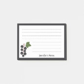 zwarte bes post-it® notes (Voorkant)