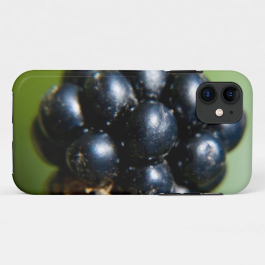 Zwarte bessen Case-Mate iPhone case (Achterkant (horizontaal))