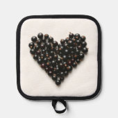 Zwarte bessen hart pannenlap (Voorkant)