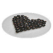 Zwarte bessen hart snijplank (Hoek)