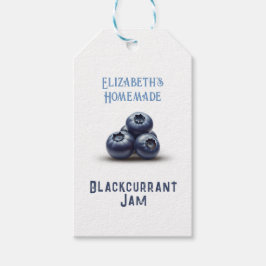 zwarte bessen-jam cadeaulabel