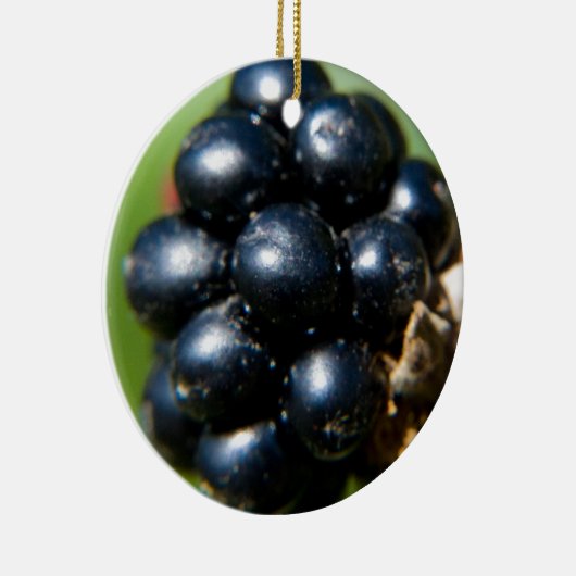 Zwarte bessen keramisch ornament (Rechts)