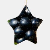 Zwarte bessen keramisch ornament (Rechts)