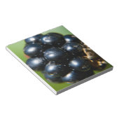Zwarte bessen notitieblok (Schuin)