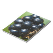 Zwarte bessen notitieblok (Linkerzijde)