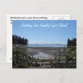 Zwarte bessen op Lopez Briefkaart (Voorkant / Achterkant)