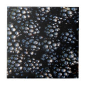 Zwarte bessen tegeltje (Voorkant)