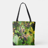 Zwarte bessen tote bag (Achterkant)