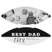 Zwarte Beste vader Dag 3 Foto Collage American Football (Panelen)