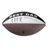 Zwarte Beste vader Dag 3 Foto Collage American Football (Gedraaid 270)