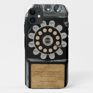 zwarte betaaltelefooncel Case-Mate iPhone case
