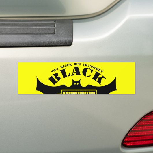 Zwarte Betty sticker, 1of2 Bumpersticker (Op auto)