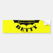 Zwarte Betty sticker 2of2 (Voorkant)