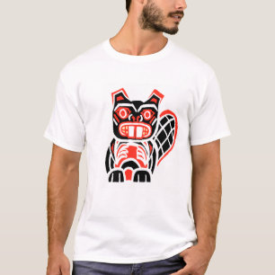 zwarte bever t-shirt