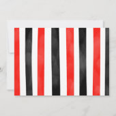 Zwarte Bewerkbare Bowling Foto Uitnodiging (Achterkant)